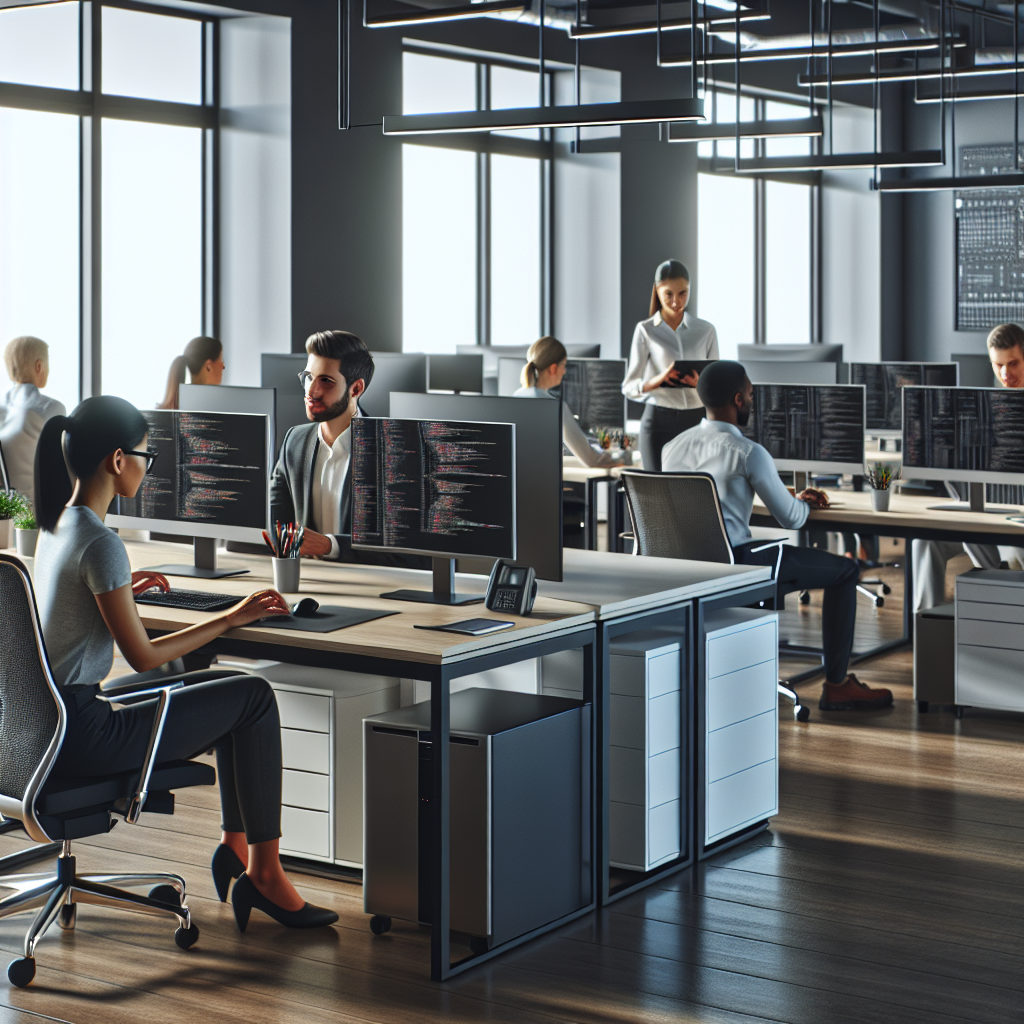 Team al lavoro su soluzioni tecnologiche avanzate